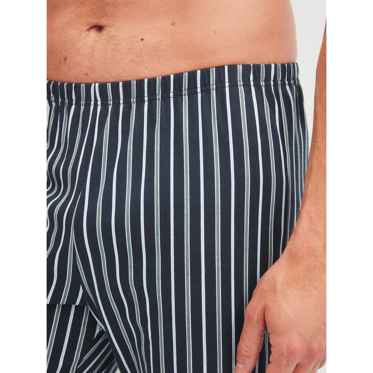 Pyjama manches longues Coton COTTON SPECIAL saphir bleu, CALIDA
