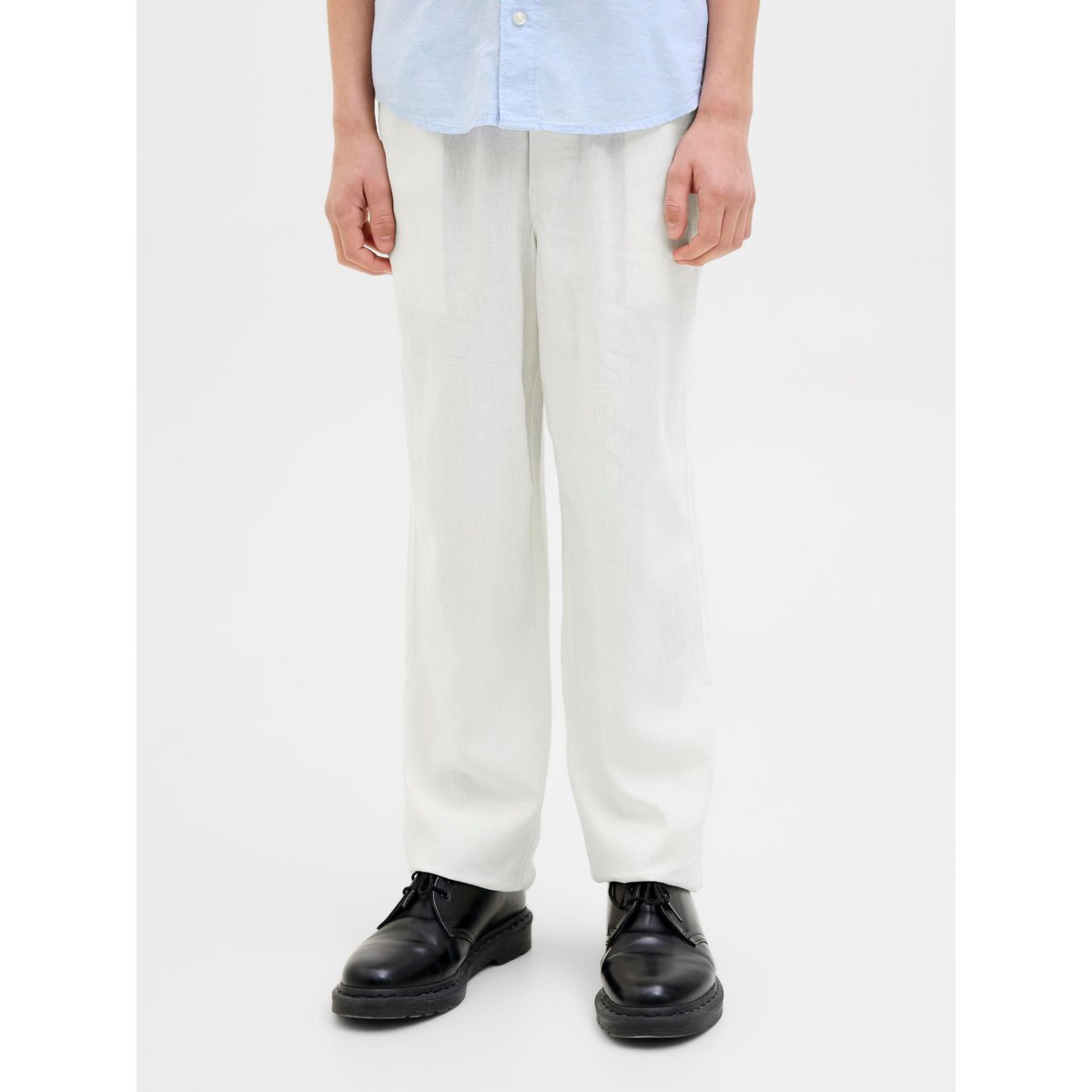 Pantalon À Jambe Large antique white, JACK & JONES JUNIOR