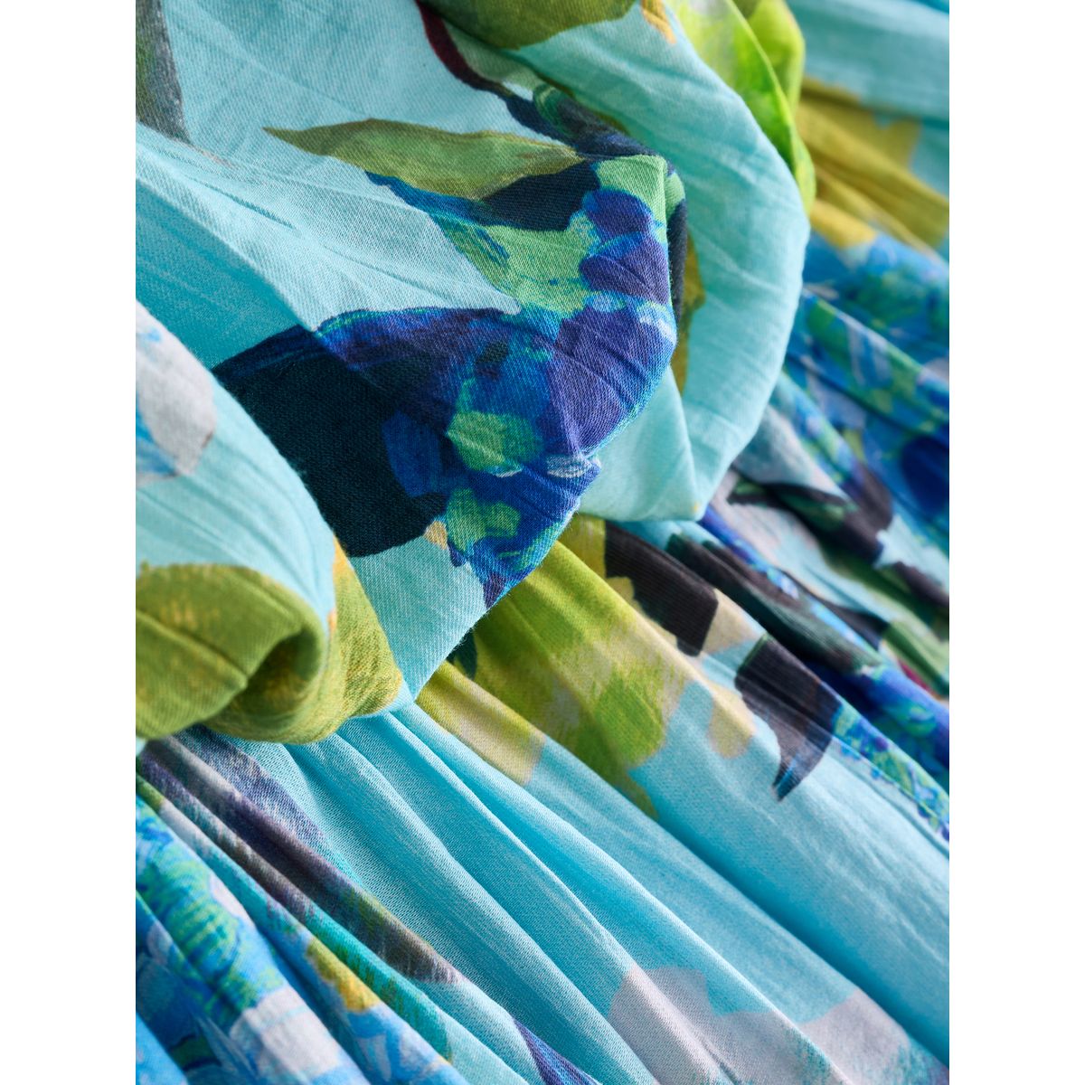 Combi-short bandeau à ourlet boule bleu turquoise/lime floral, NEXT