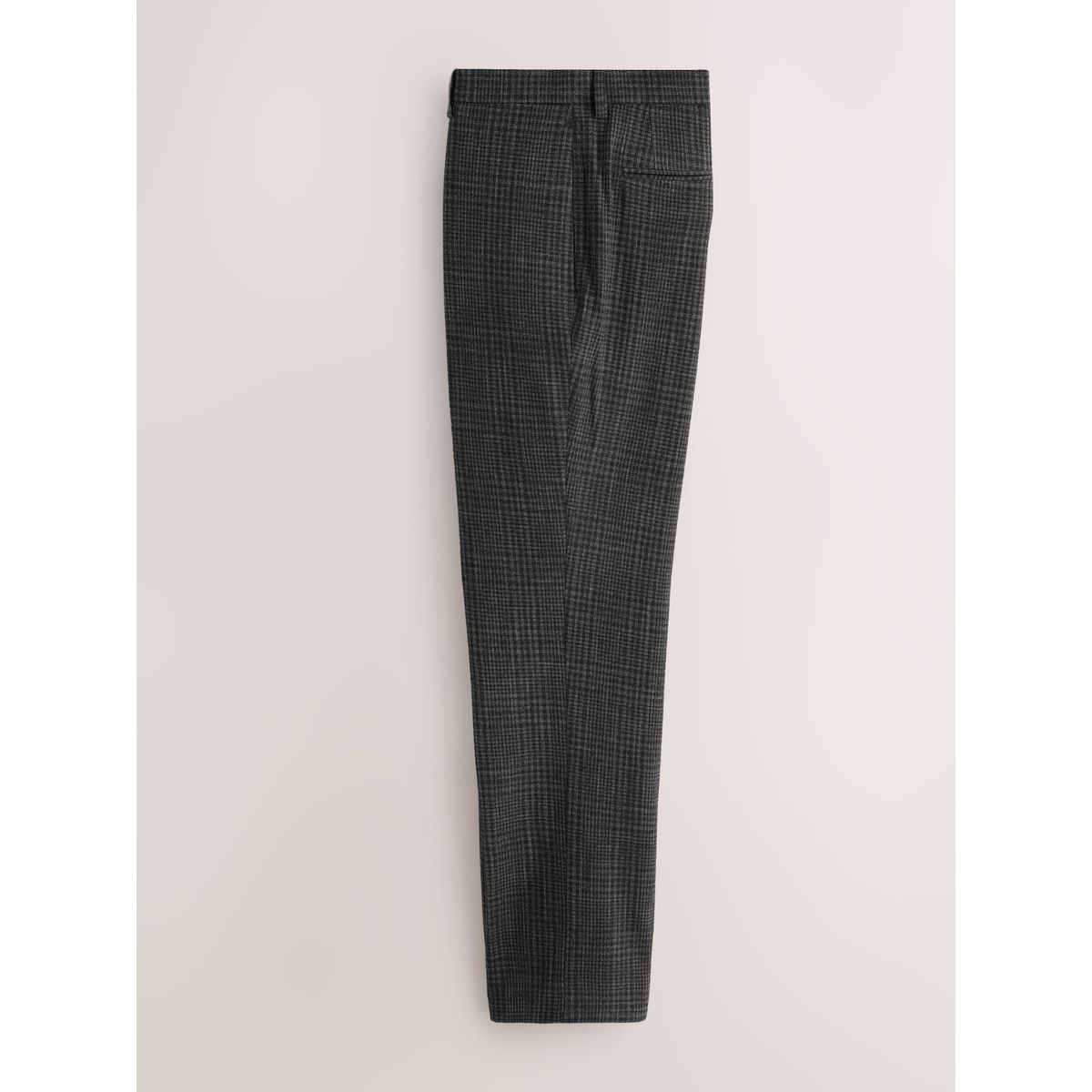 Pantalon de costume slim bouclé à carreaux gris anthracite, NEXT