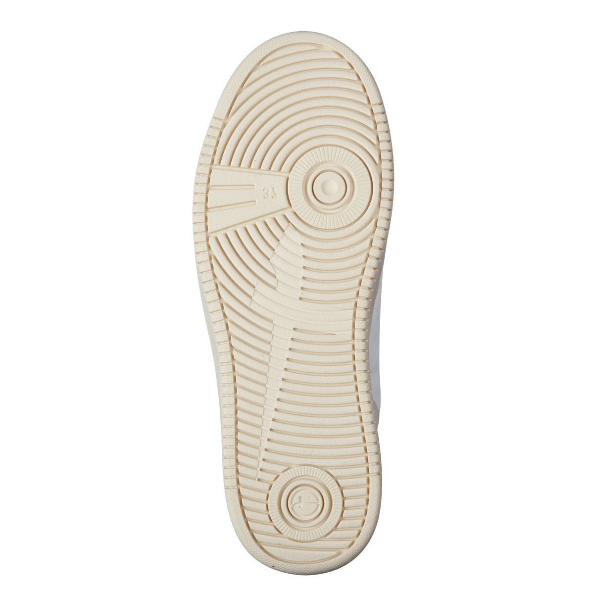 Basket à lacets blanc combiné, TAMARIS