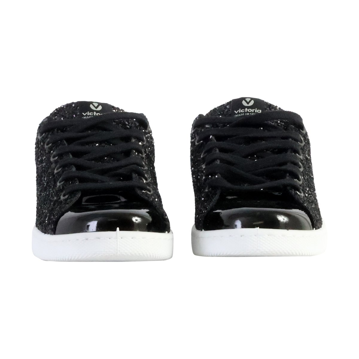 Baskets Deportivo Glitter noir, VICTORIA