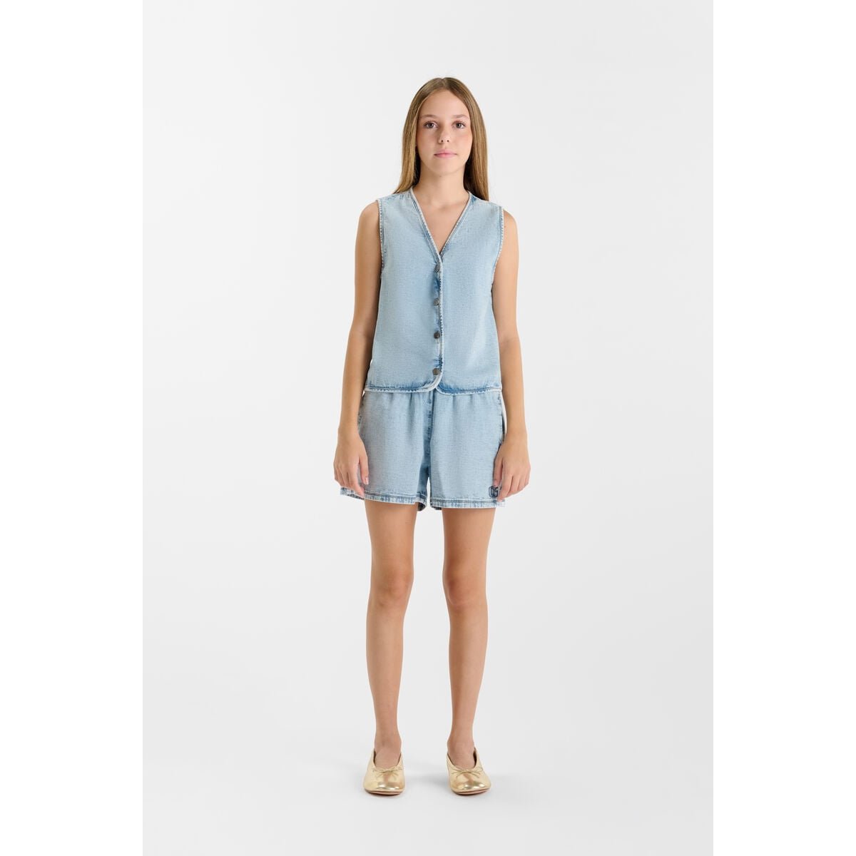Gilet BANDOL blue, LE TEMPS DES CERISES