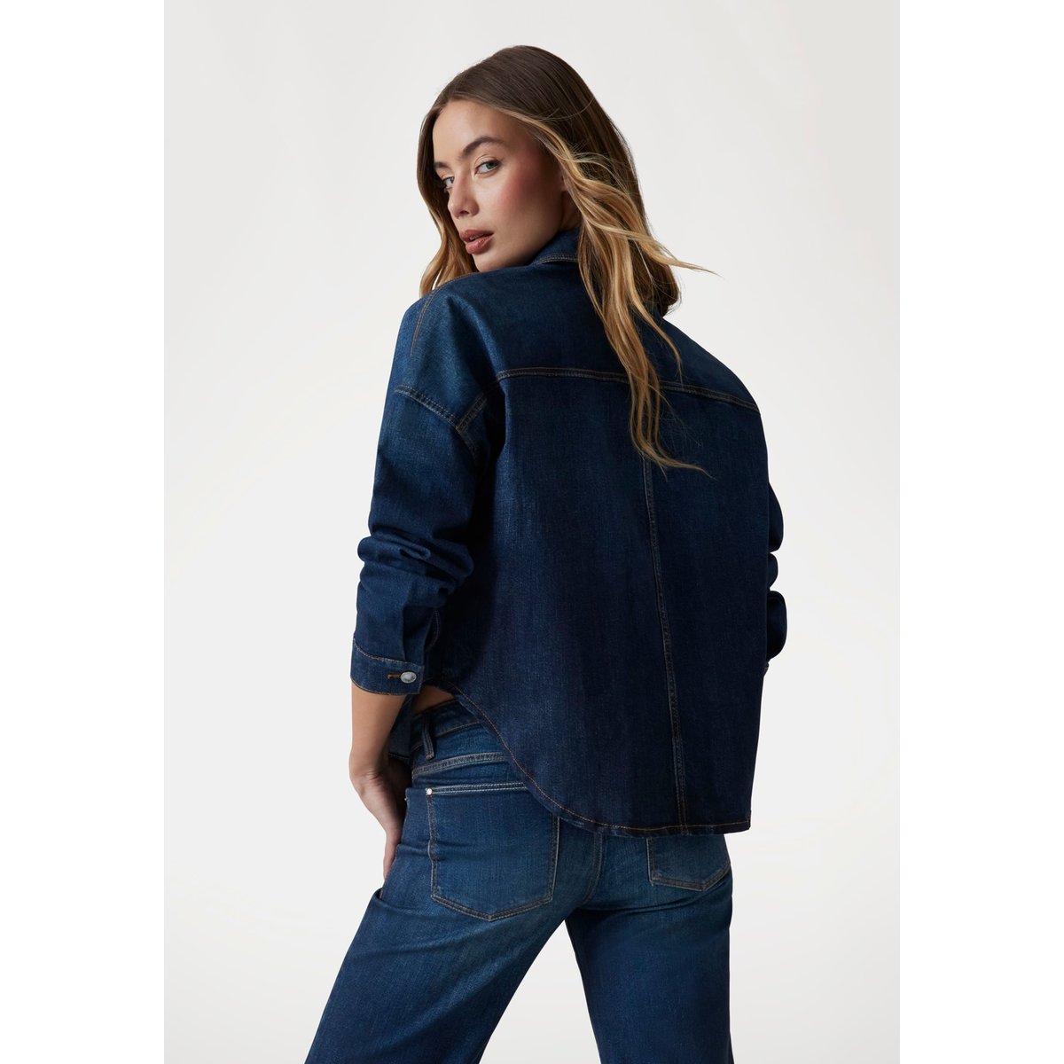 Surchemise Jean bleu, GUESS