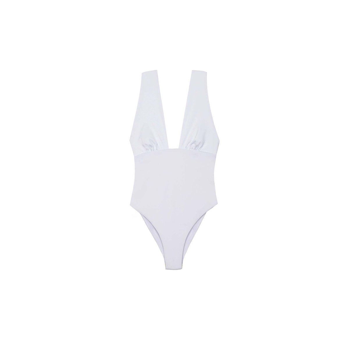 Maillot de bain blanc multipositions blanc, THE-ARE