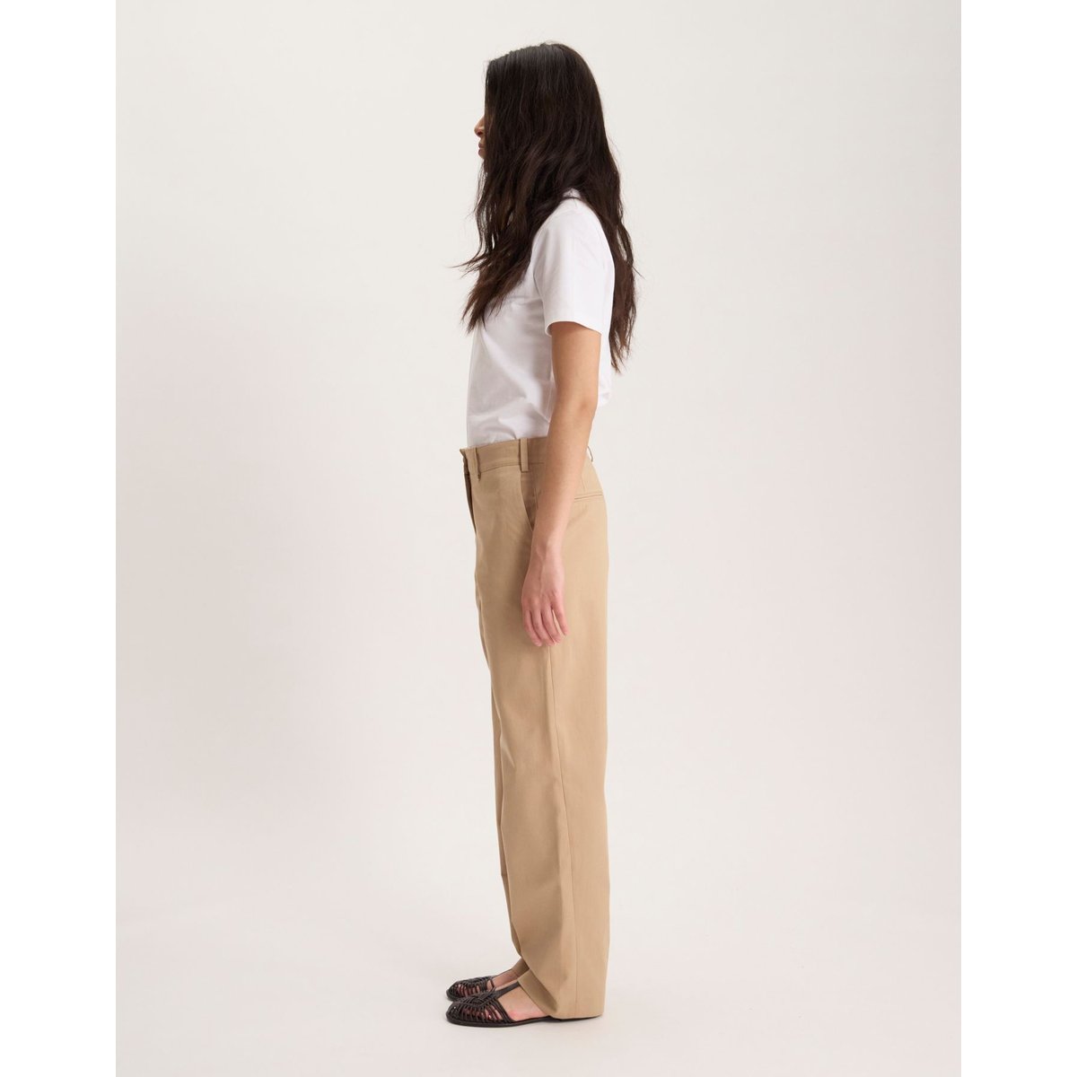 Pantalon Thelma beige, INES DE LA FRESSANGE PARIS