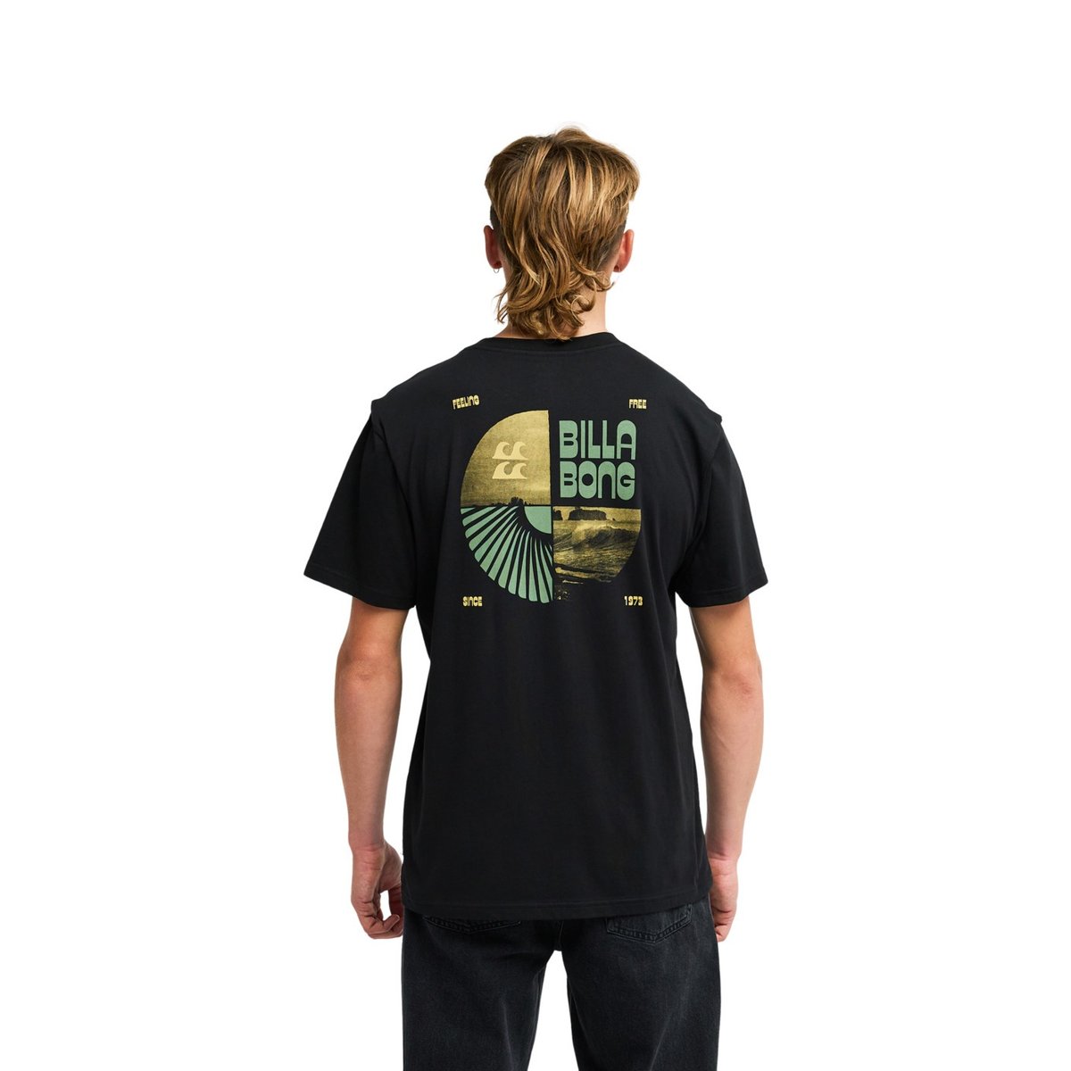 T shirt manches courtes GOOD TIMES noir black, BILLABONG