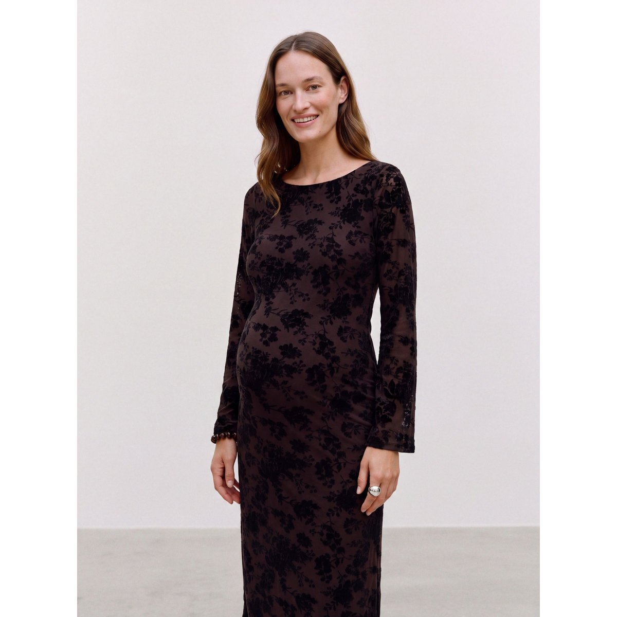 Robe marron - chocolate torte, VERO MODA