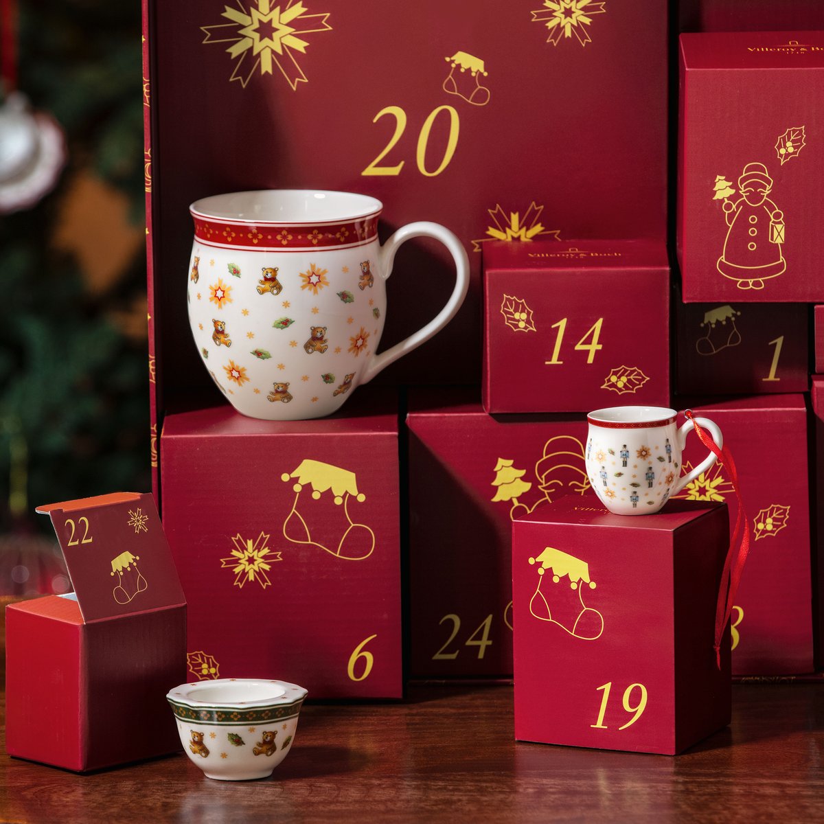 Calendrier De L’avent 2026 CHRISTMAS TOYS multicolore, VILLEROY & BOCH