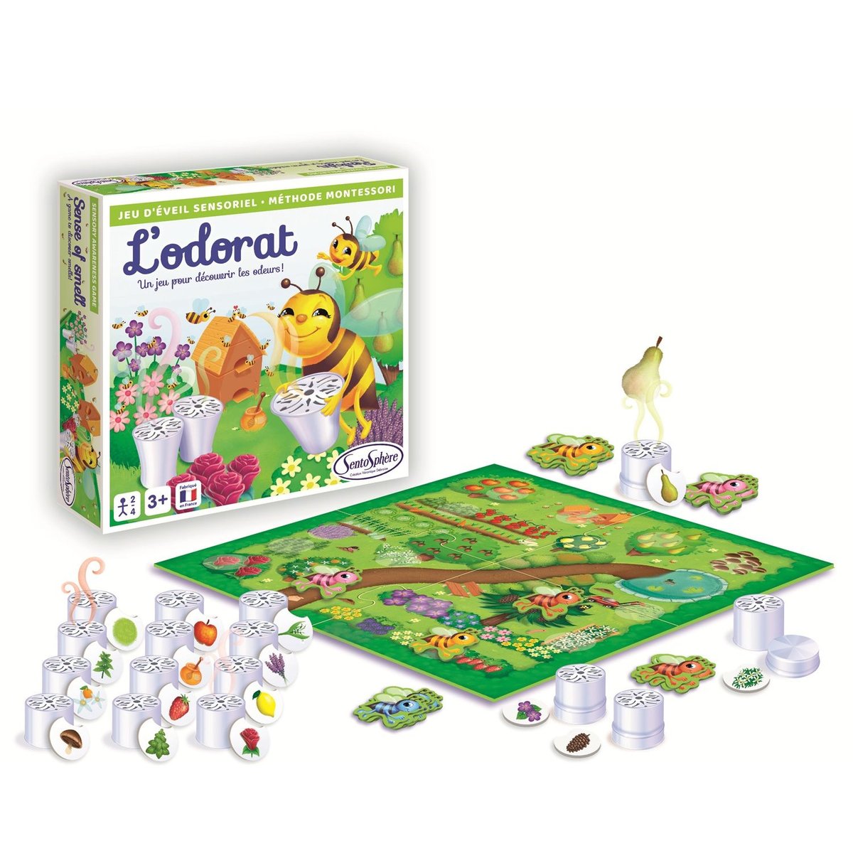 Jeu sensoriel - L'odorat blanc, SENTOSPHERE