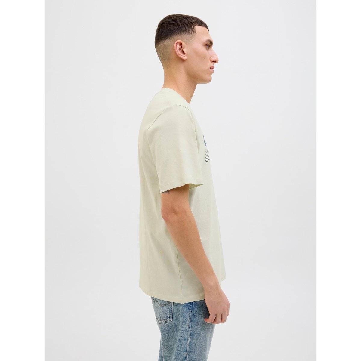 T-Shirt verte - celadon tint, JACK & JONES