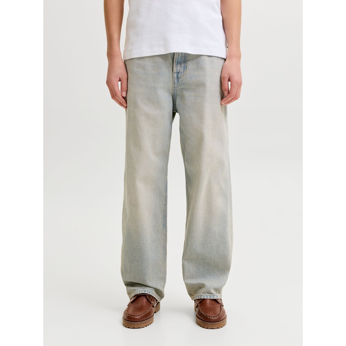 Jean Baggy Fit light blue denim, JACK & JONES JUNIOR