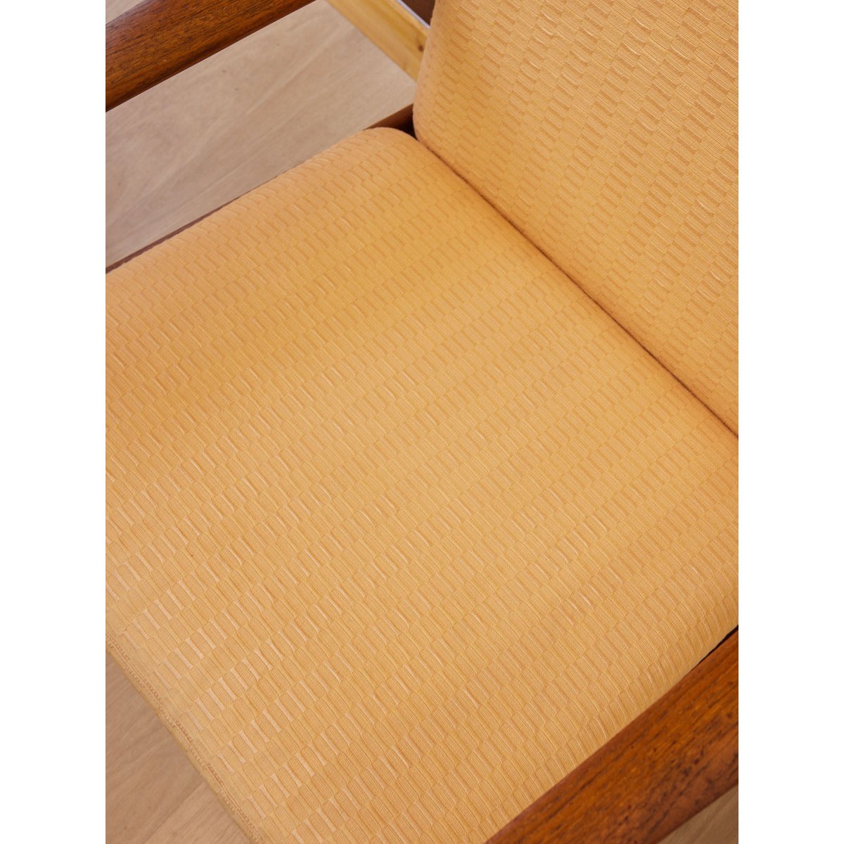Paire de fauteuils scandinaves Jakob N°1394 - Bon état bois foncé, DEBONGOUT