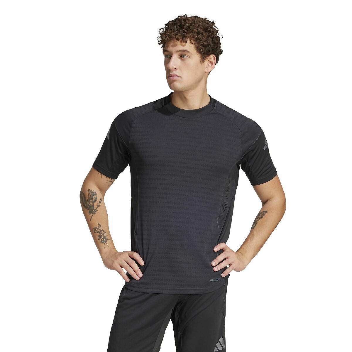 T-shirt manches courtes de training TIRO25 noir, adidas Performance