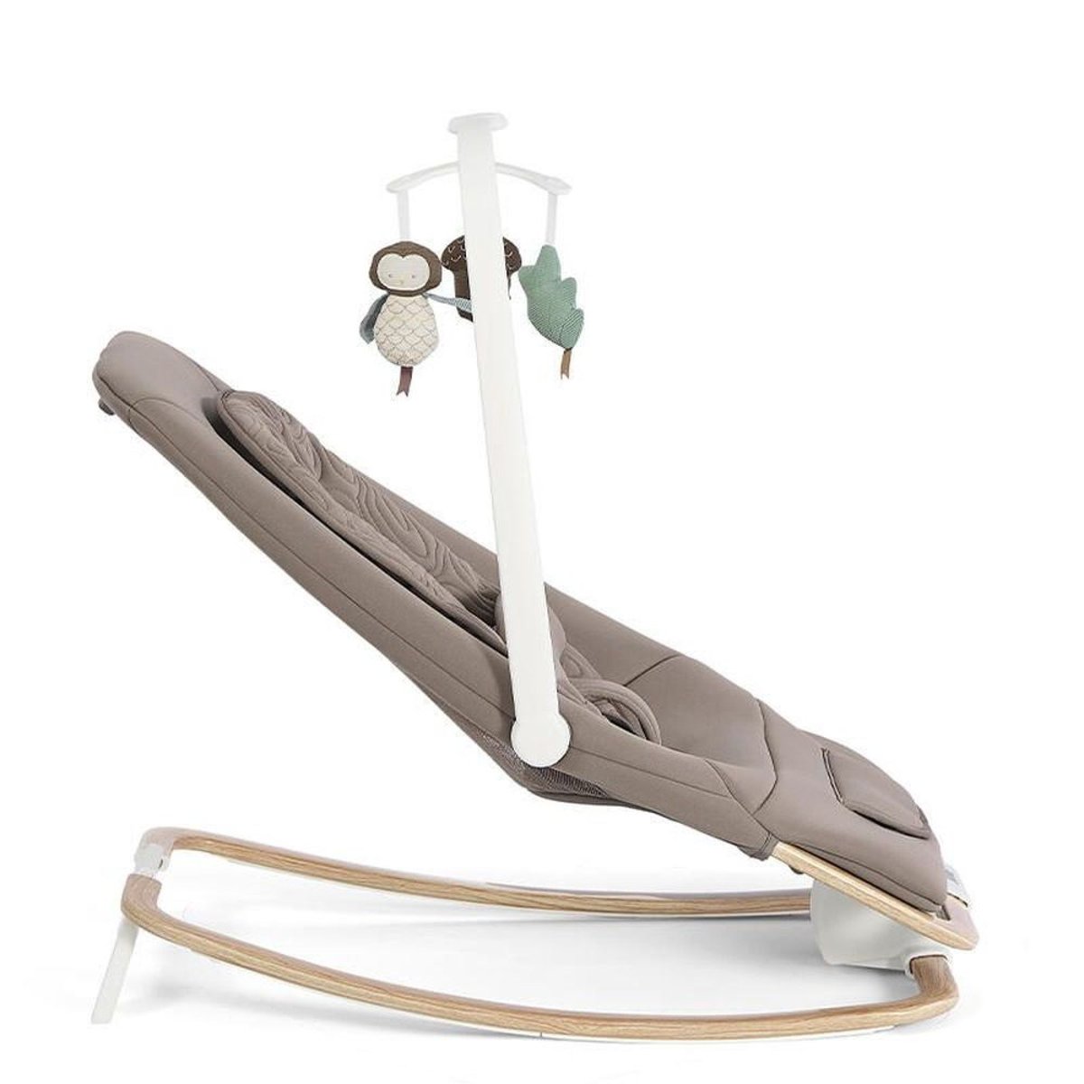 Transat balancelle 2 en 1 avec arche de jeux Dreamer Strata acorn, JOIE