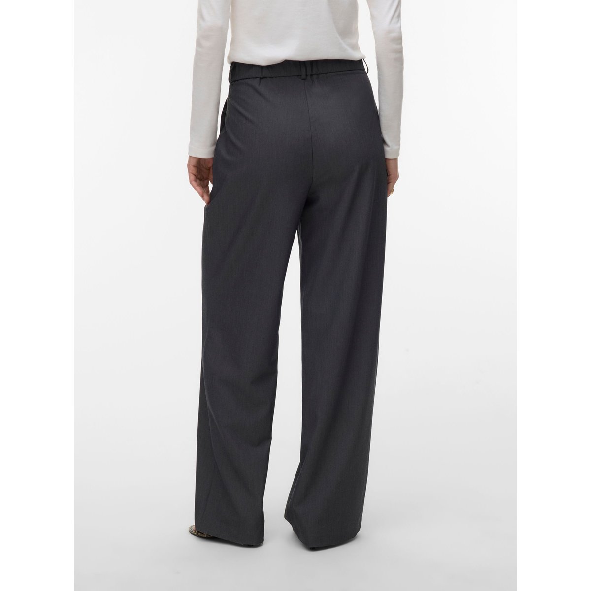 Pantalon De Tailleur dark grey melange, VERO MODA