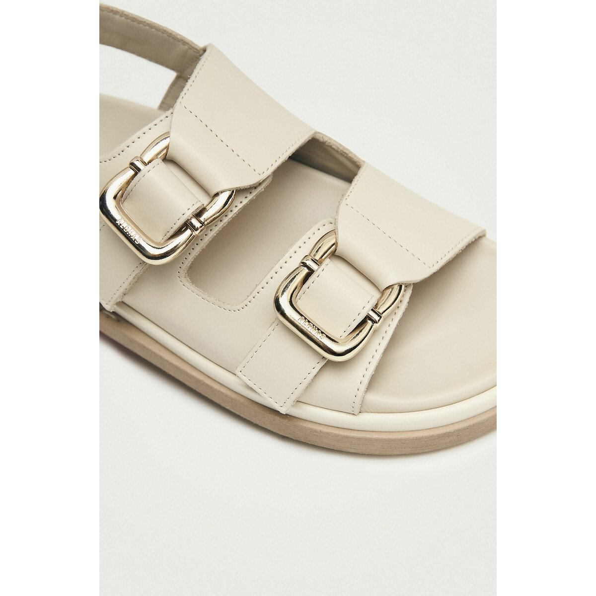 Harper Leather Sandals cream, ALOHAS