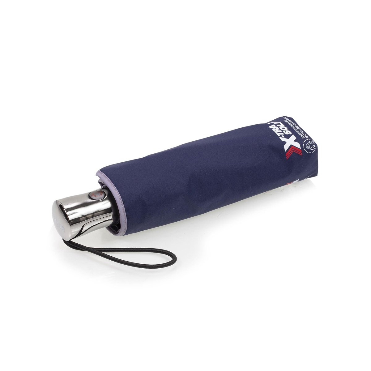 Parapluie bleu marine liseré foncé, ISOTONER
