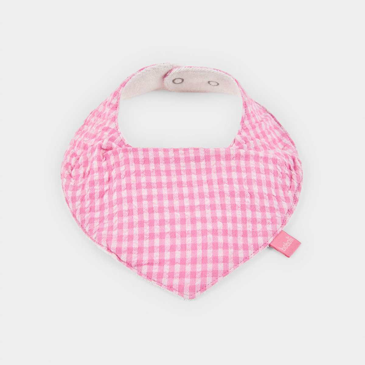 Pack de 2 bavoirs bébé en coton imprimé multicolore, BOBOLI
