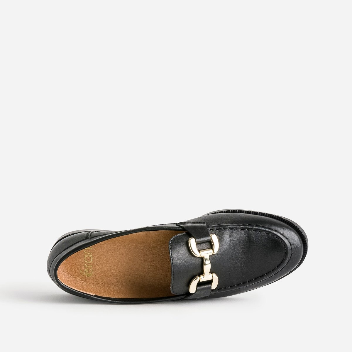 Mocassin en cuir JAHYA noir, ERAM