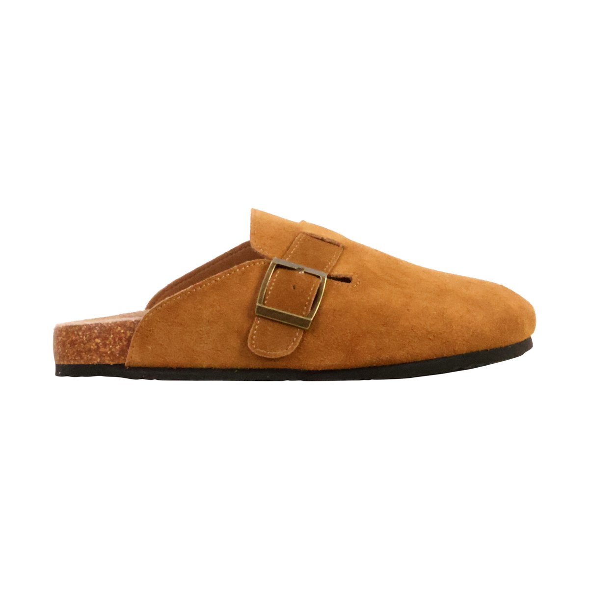 Mules Cuir Alénoa camel, THE DIVINE FACTORY