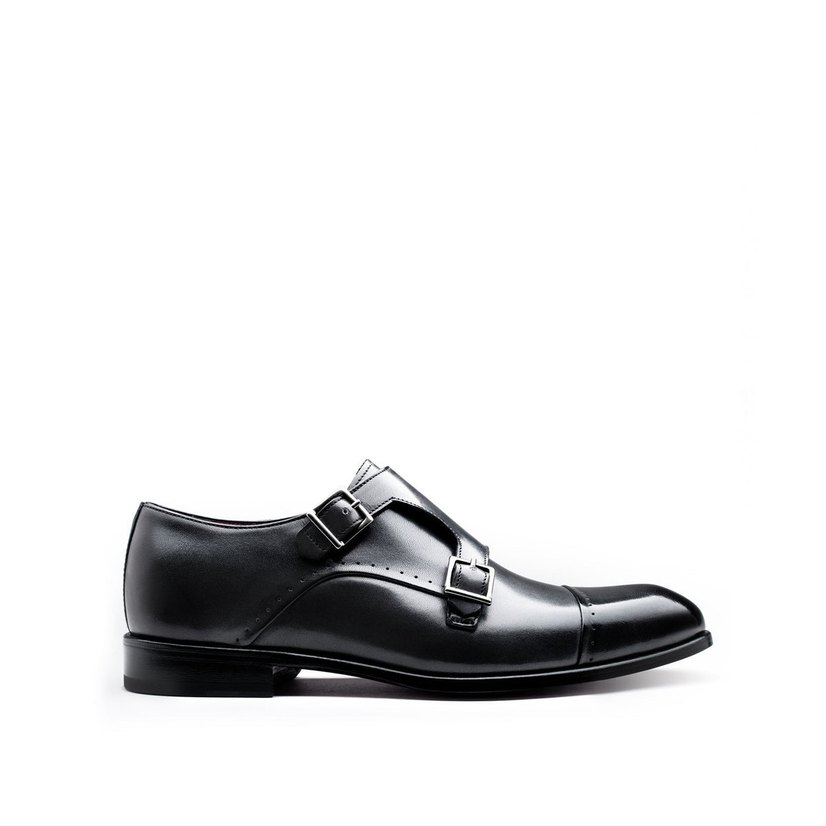 Richelieu cuir FELICIANO gris, FINSBURY