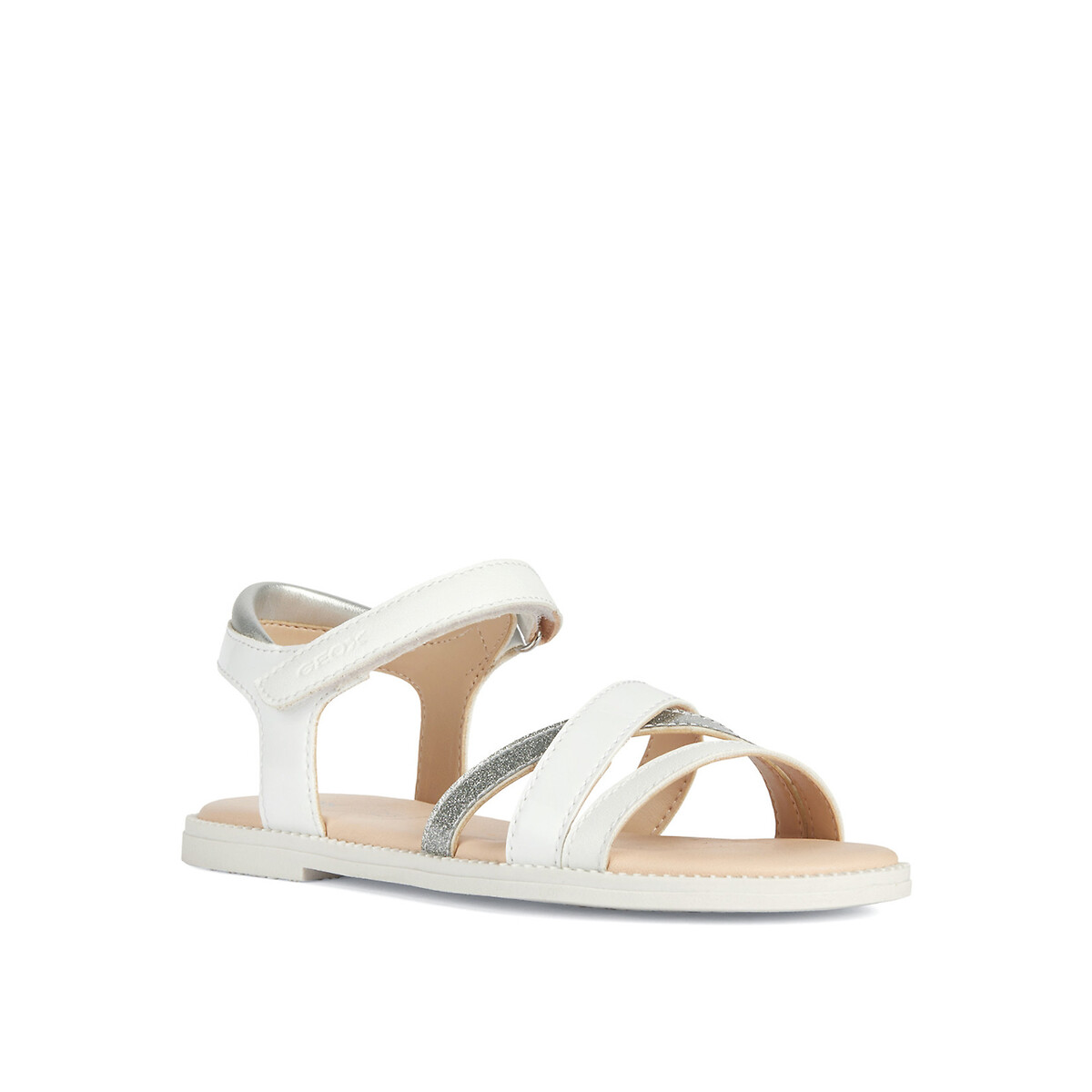 Atmungsaktive Sandalen Karly weiss, GEOX