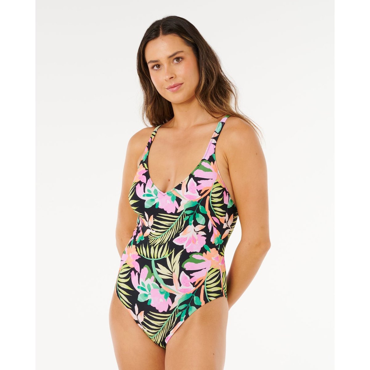 Maillot une pièce Molokaï noir, RIP CURL