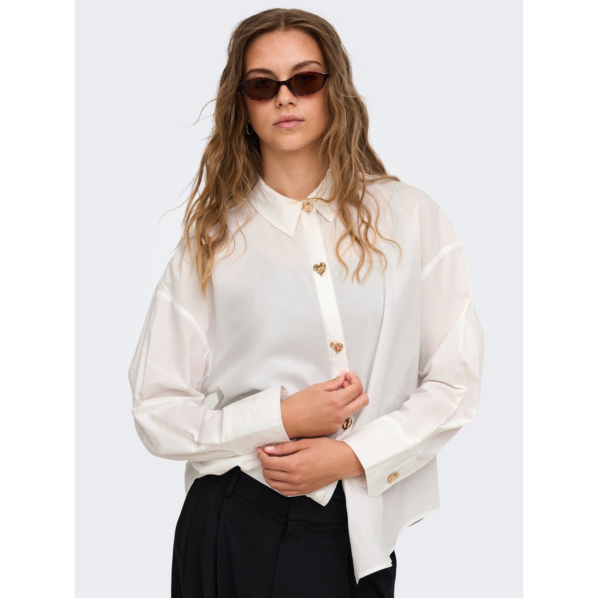 Chemise cloud dancer 1, ONLY