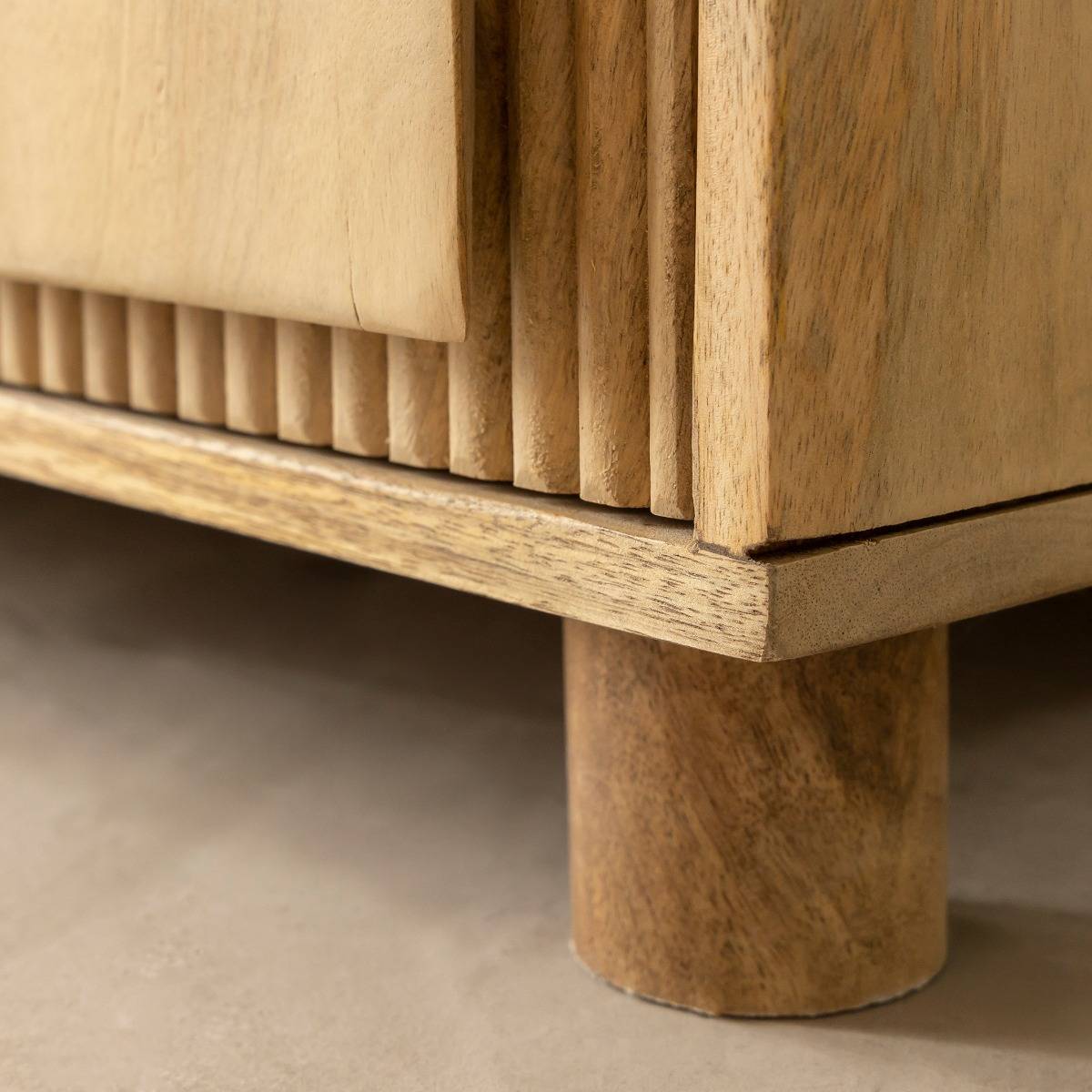 Buffet en bois de manguier EROS bois clair, MADE IN MEUBLES