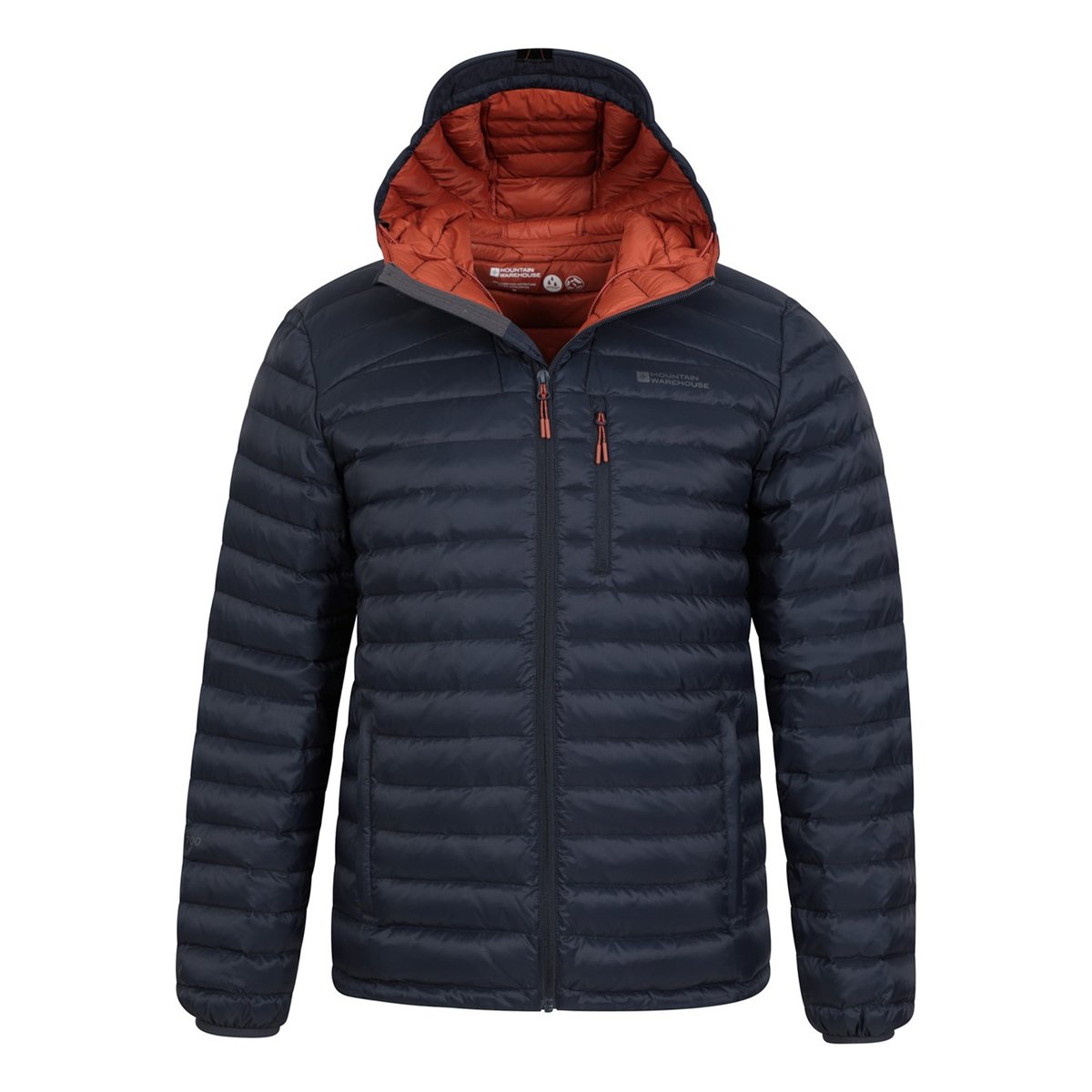 Veste matelassée HENRY EXTREME bleu marine, MOUNTAIN WAREHOUSE