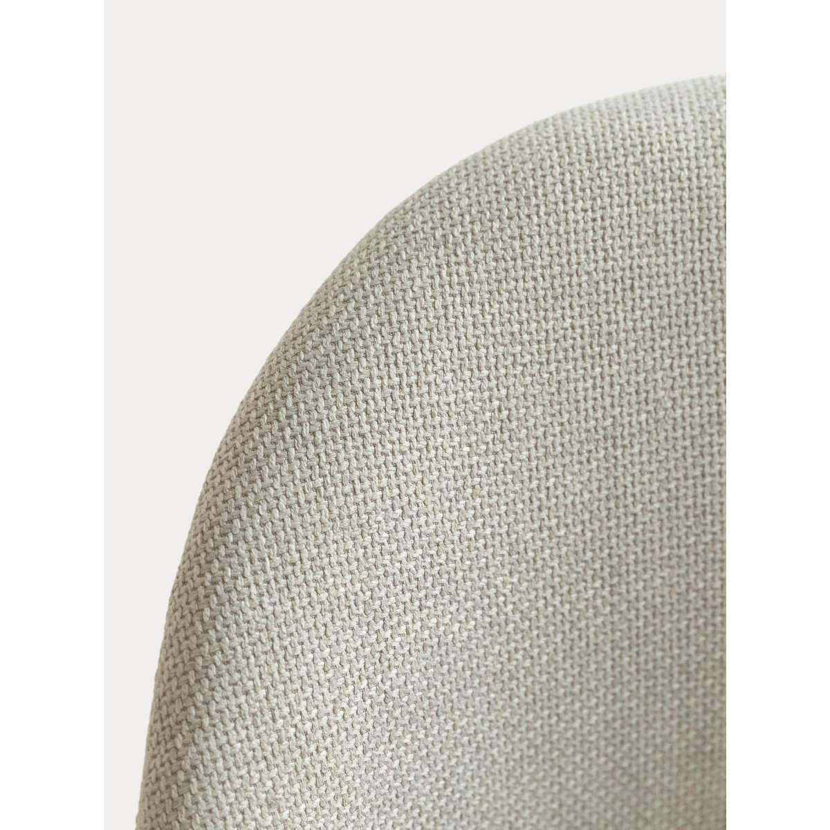 Chaise de salle à manger  Rembourrée  Beige-BRILA beige et noir, KENAY