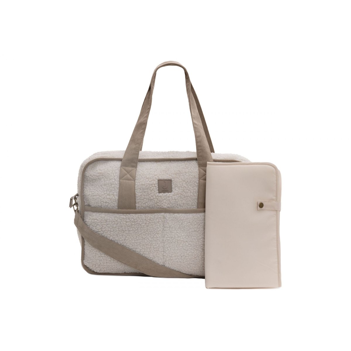 Sac à langer beige, gris, JOLLEIN