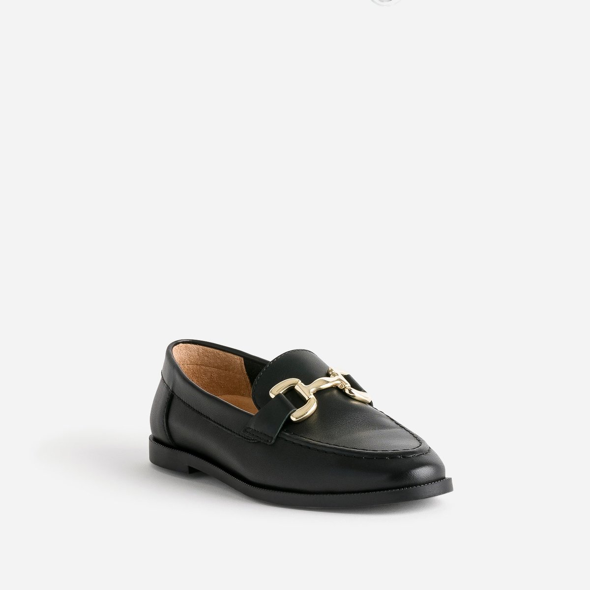 Mocassin en cuir JAHYA noir, ERAM