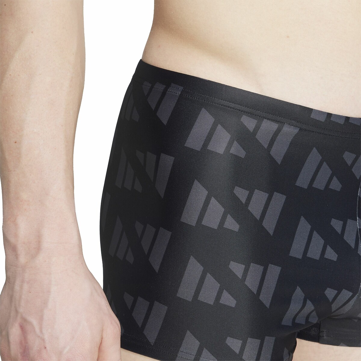 Integral logo swim trunks carbon black, adidas Performance