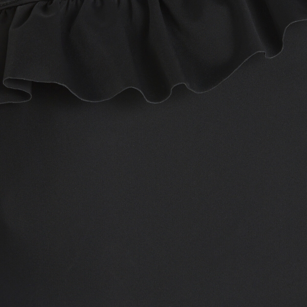 Maillot de bain 1 pièce asymétrique noir, LA REDOUTE COLLECTIONS