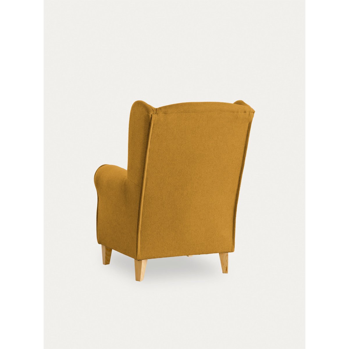 Fauteuil Rembourrée - DAN moutarde, KENAY
