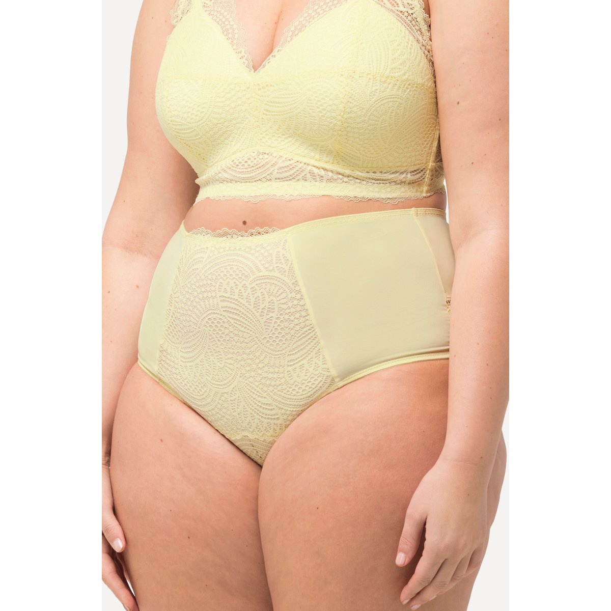 Culotte maxi en microfibres jaune clair, ULLA POPKEN