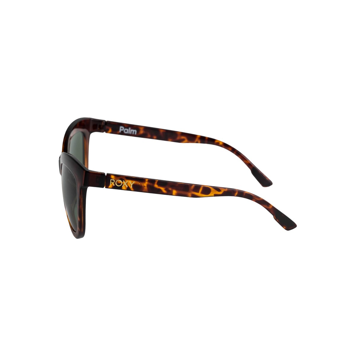Lunettes de soleil polarisées PALM P. marron tortoise brown/green plz, ROXY