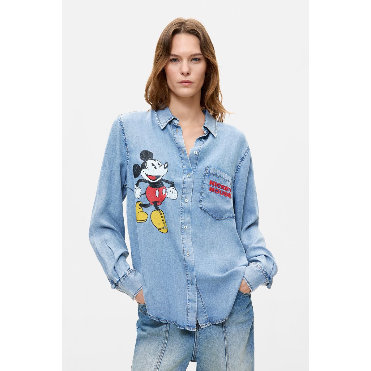 Chemise Mickey™ bleu clair, DESIGUAL