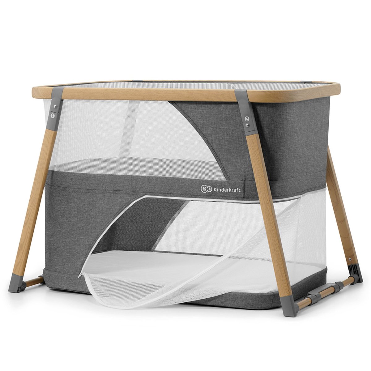Lit de voyage Sofi 4 en 1 - Grey grey, KINDERKRAFT