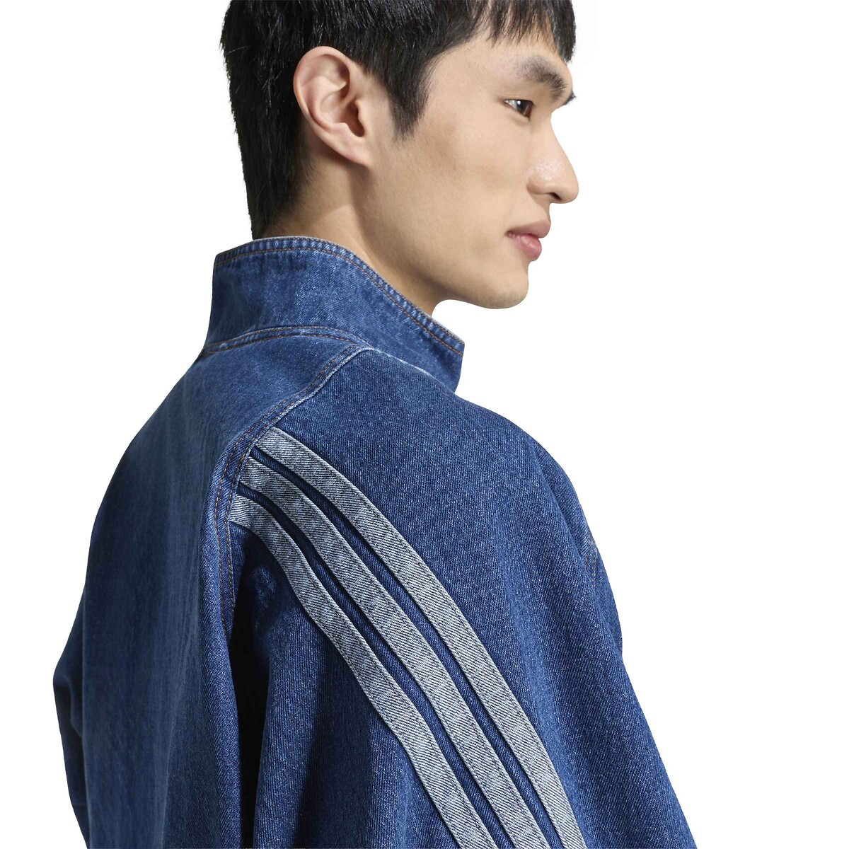 Jeansjas, loose fit, STADIUM mêleeblauw, ADIDAS SPORTSWEAR