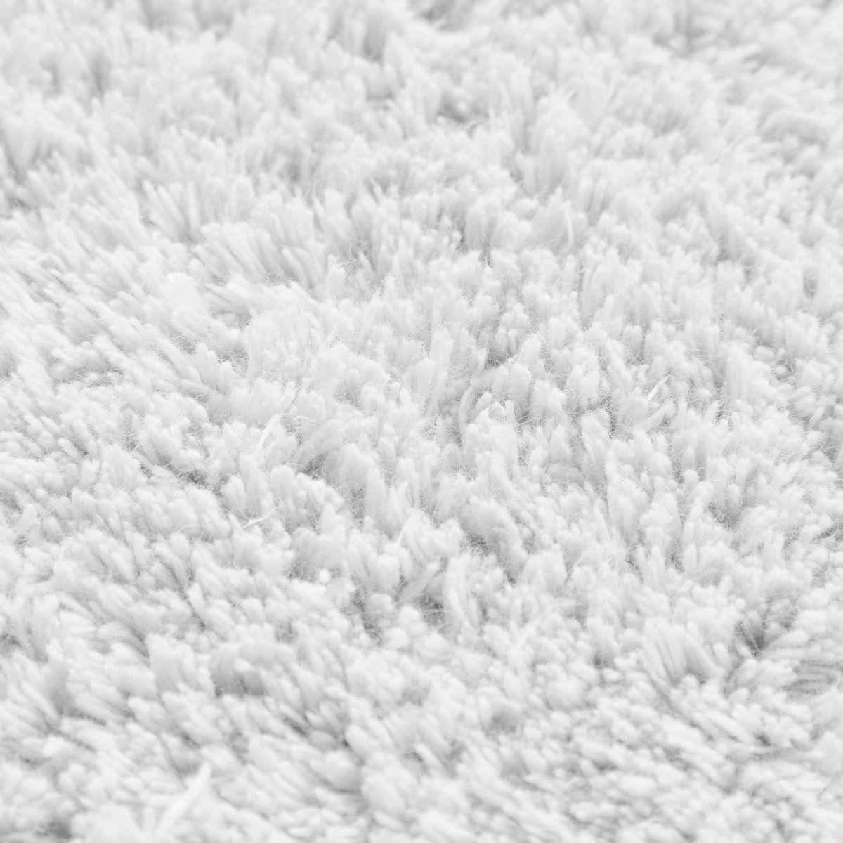 Tapis de bain coton uni 1400 g/m² , ERIK blanc, WECON HOME