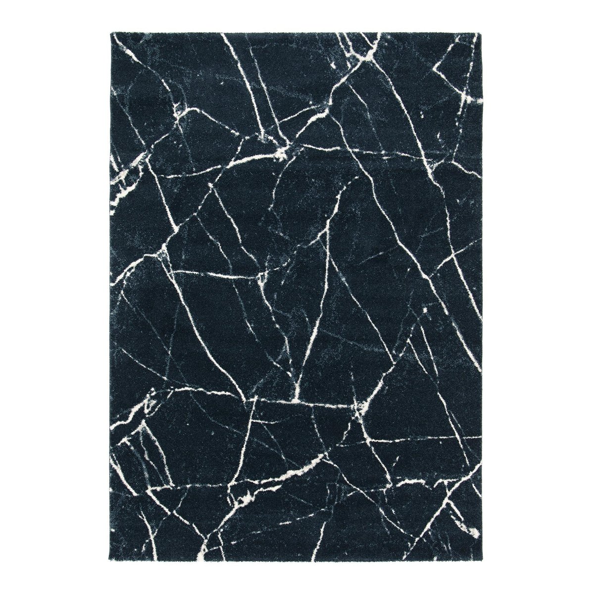 Tapis ultra doux et design MARBLE bleu naturel, AFK LIVING