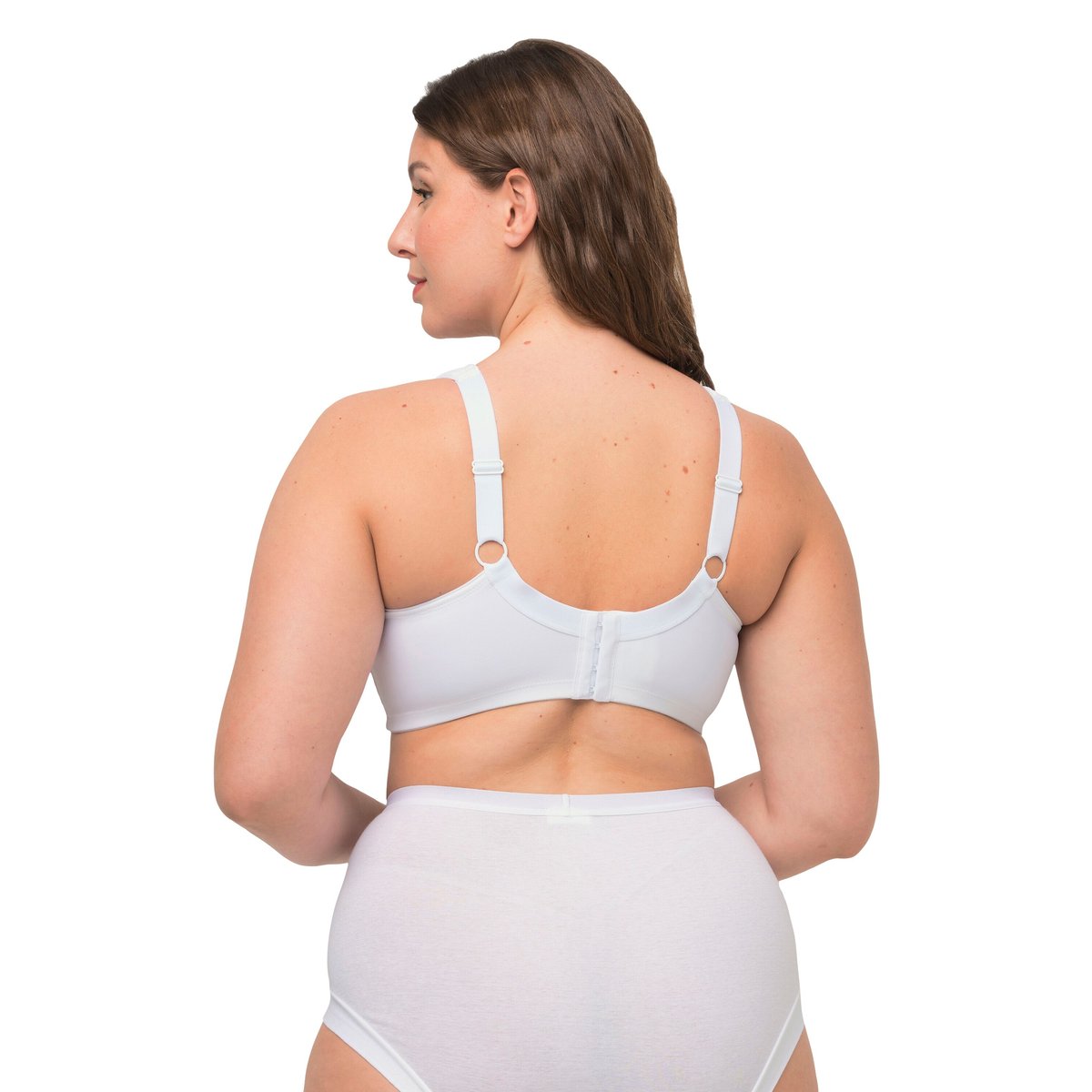Lot de 2 soutiens-gorge en microfibre blanc neige, ULLA POPKEN