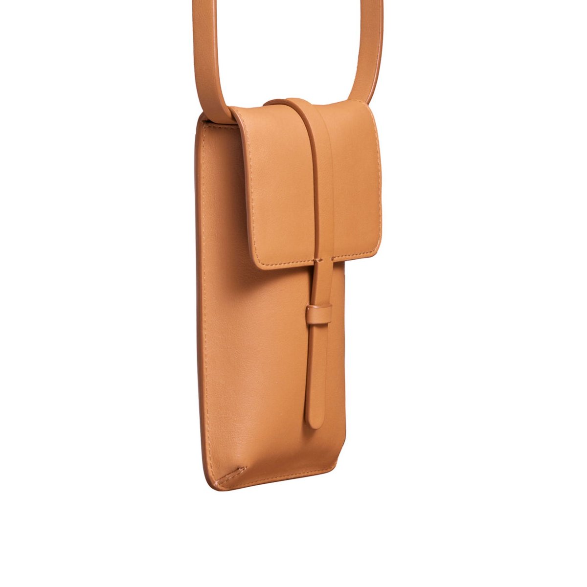 Pochette léonore marron, INES DE LA FRESSANGE PARIS