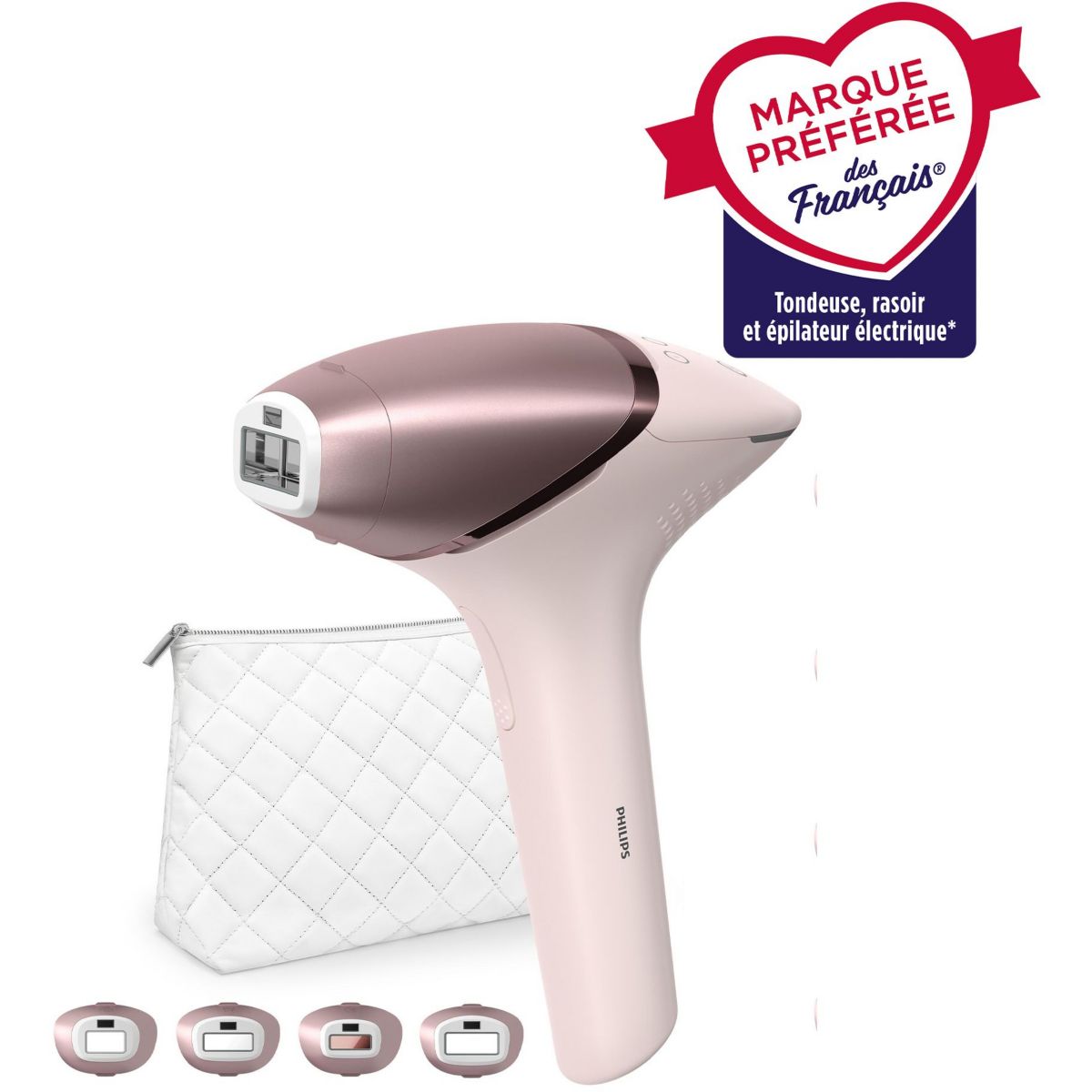 Epilateur lumière pulsée Lumea Series 9000 BRI958/00 blanc, PHILIPS