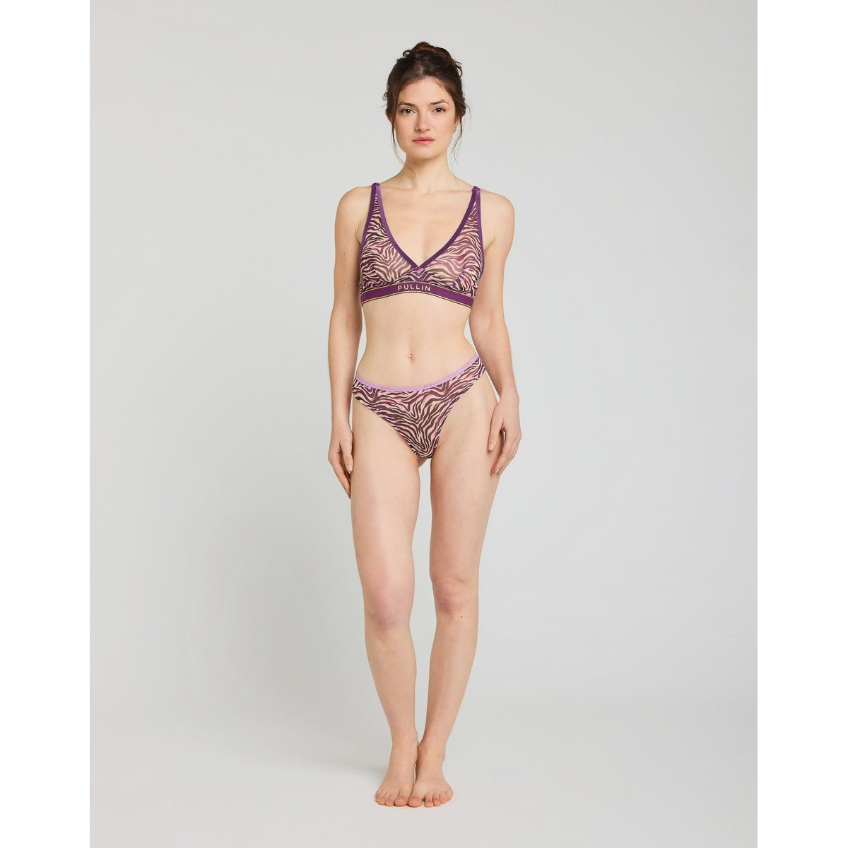 TANGA SAVANA violet|animal, PULLIN