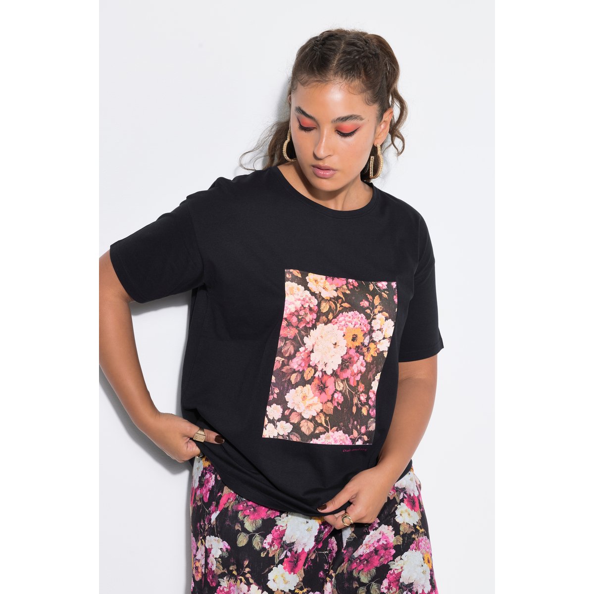 T-shirt oversized noir, STUDIO UNTOLD