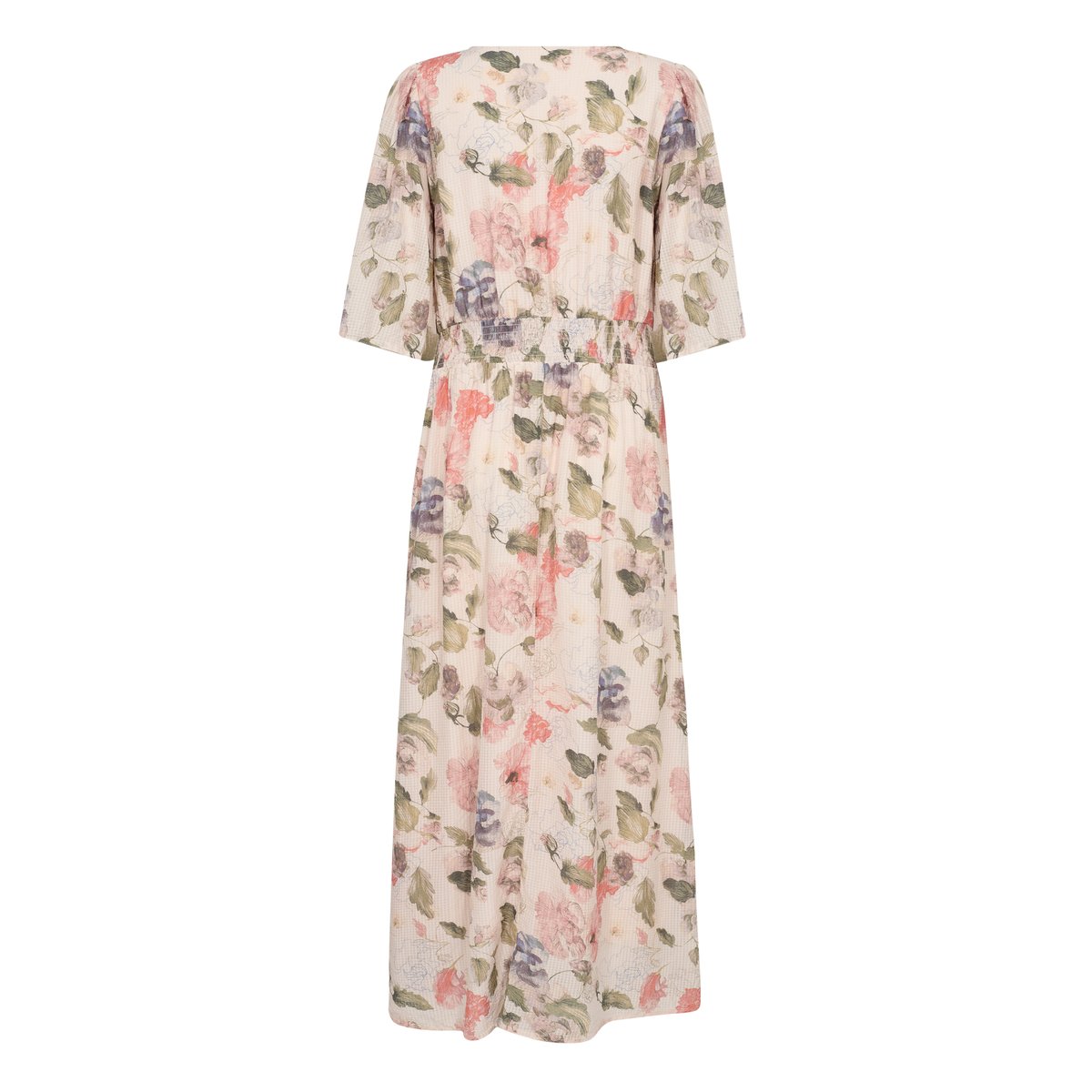 Robe rose floral sepia rose flower, CREAM